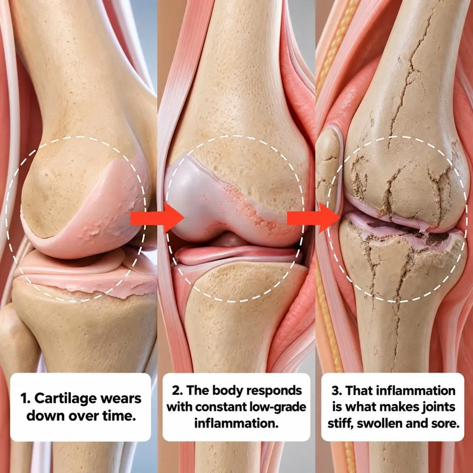 Illustration accompanying the joint pain explanation